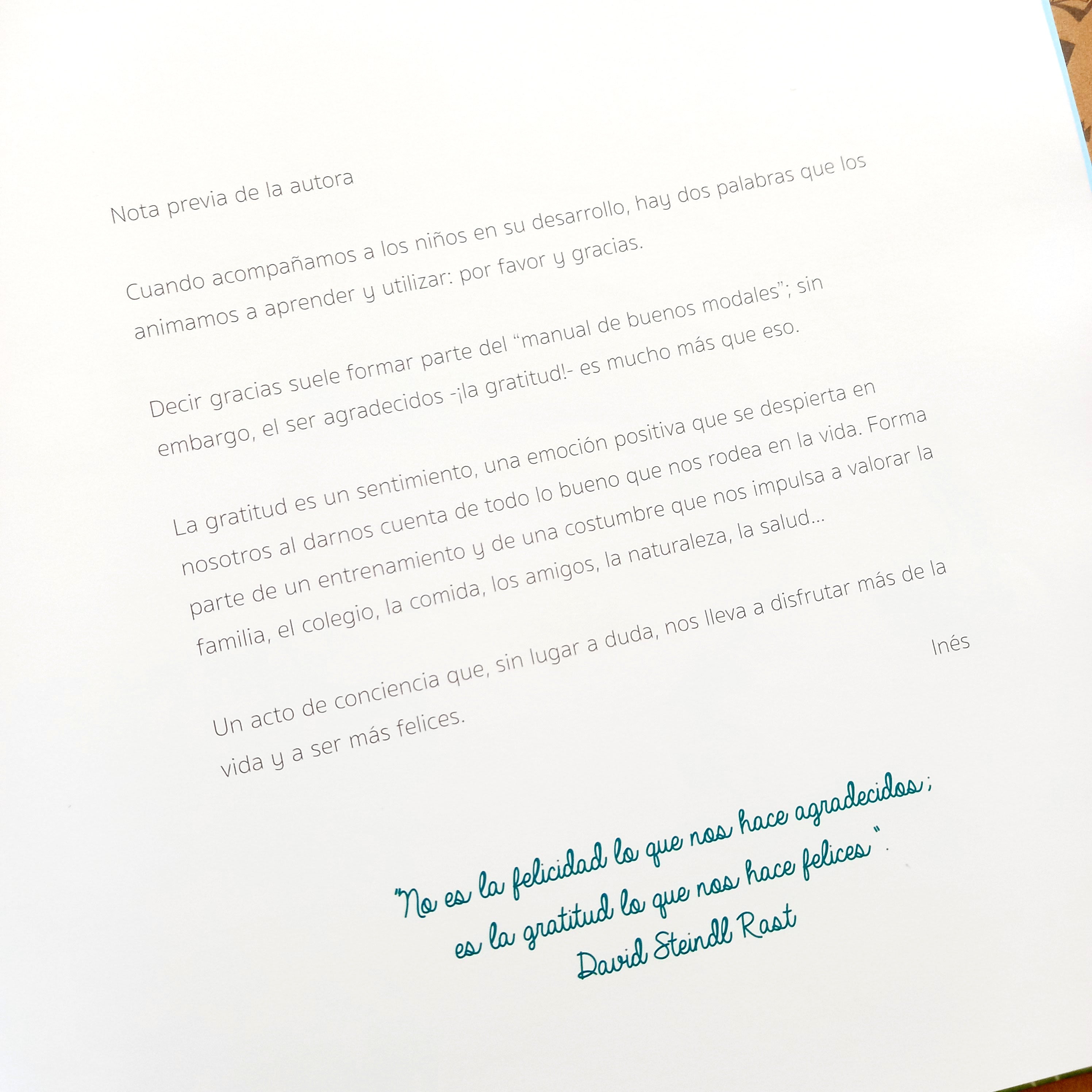 La alegría de Nina. Un cuento para niños y grandes sobre la gratitud La alegría de Nina. Un cuento para niños y grandes sobre la gratitud